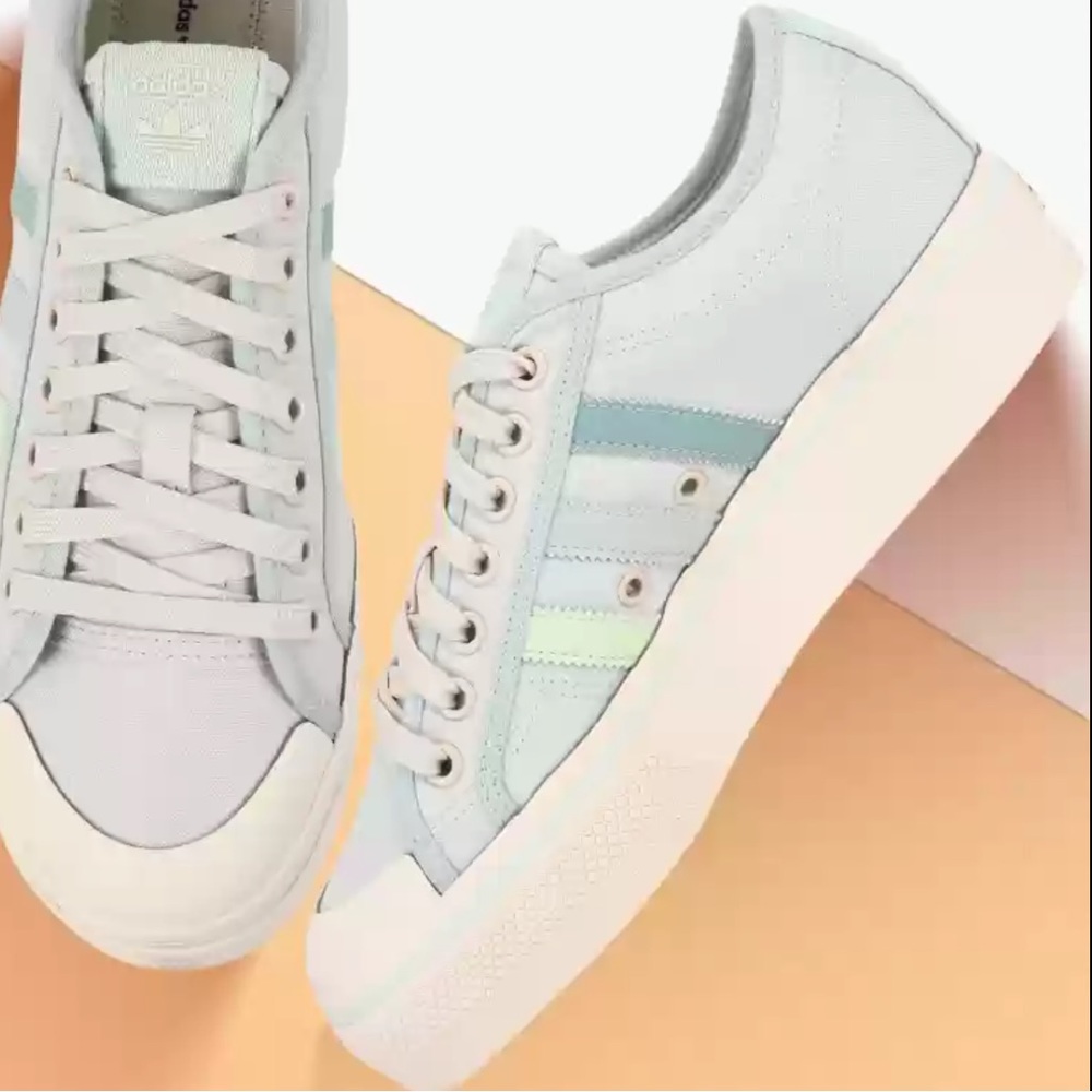 New Adidas x Parley NIZZA PLATFORM Sneakers Shoes size 7